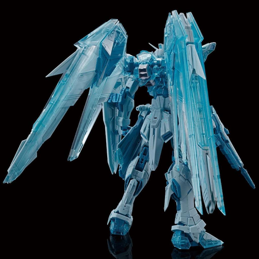 MG Freedom Gundam Ver.2.0 [CROSS CONTRAST COLORS/CLEAR BLUE] 1/100 Scale Pre-colored Plastic Model Kit
