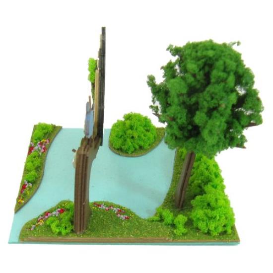 Giant Bean Bag Chairs Sankei Studio Ghibli Mini My Neighbor Totoro Satsuki and Mei Paper Craft Totoro, Non-Scale MP07-05