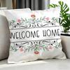 Art SSweet Home Welcomeed Cushion Cover Cushion Cover Set Pcs x x x Pillowcase Decorative Sofa Home Decor