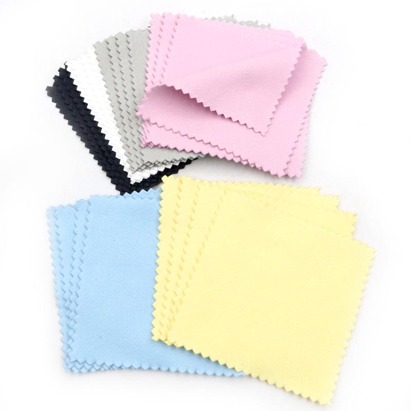 10-Piece Silver Polishing Cloth Set: Deerskin Velvet for Silverware & Jewelry Care.