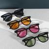 4pcs Women's Plastic Fashion Glasses Suitable for Daily Travel Vacation Wedding Season