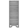 Bookshelf Grey Sonoma 50 x 31 x 137.5 cm Engineered Wood