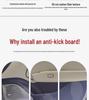 Zeekr 007 Carbon Fiber Door Kick Mats - Interior Protection Stickers