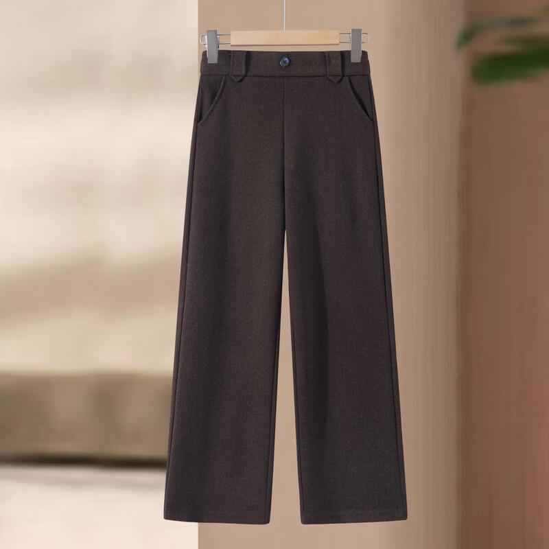 Pierre Cardin Women's High-Waisted Straight Leg Casual Pants