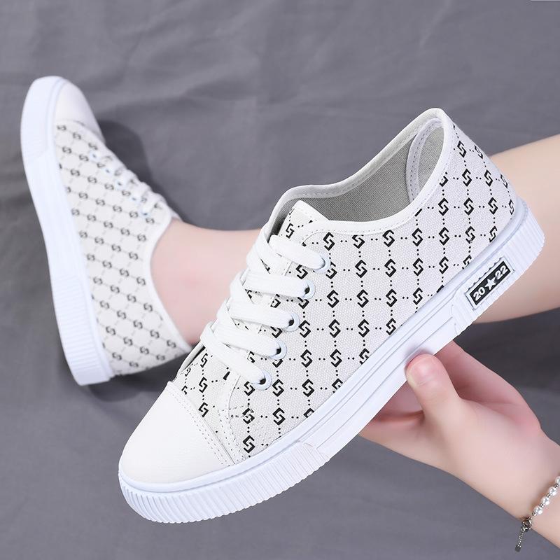 

Flat bottom women s canvas shoes spring fashion women s single shoes soft sole soft surface breathable student shoes 40