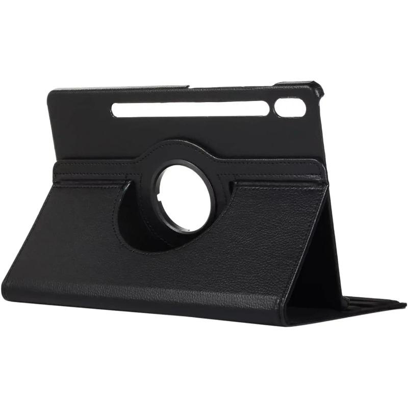 

Вращающийся на 360 градусов чехол для Samsung Galaxy Tab S9 Ultra 14,6 S8 Plus 12,4 S7 FE 11, чехол для планшета SM-X900 X916 X800 X810 T730 T970, чехлы S8 Ultra 14.6inch чёрный