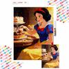 Snow White Baking Cakes Diamond Painting Full Diamond Art Kit Handmade Diy Home Decoration Gift
