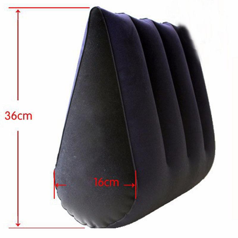 Inflatable Sex Pillow Magic Triangle Pillow Toys Sex Position Inflatable Furniture Chair Sofa Erotic Adult Games for Couples Sex