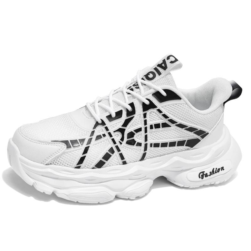 

Мужская спортивная обувь для бега, женские кроссовки, повседневные кроссовки для бега в уличном стиле, студенческие, большие размеры, обувь для скейтбординга 36-45 EU: 45 белый