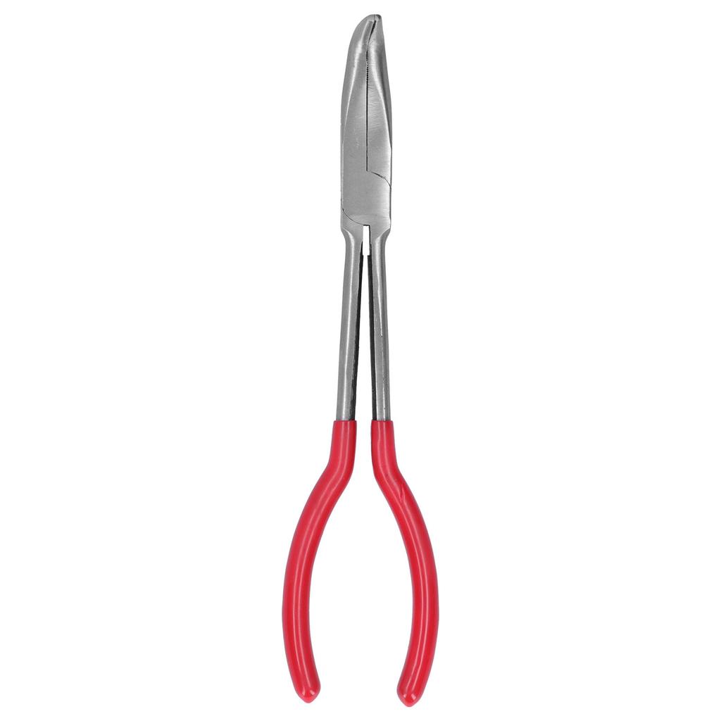 Furnace Pliers Long Nose Pliers MultiFunctional Jewelry Making Processing Tool(Curved Nose Pliers 90 Degrees )