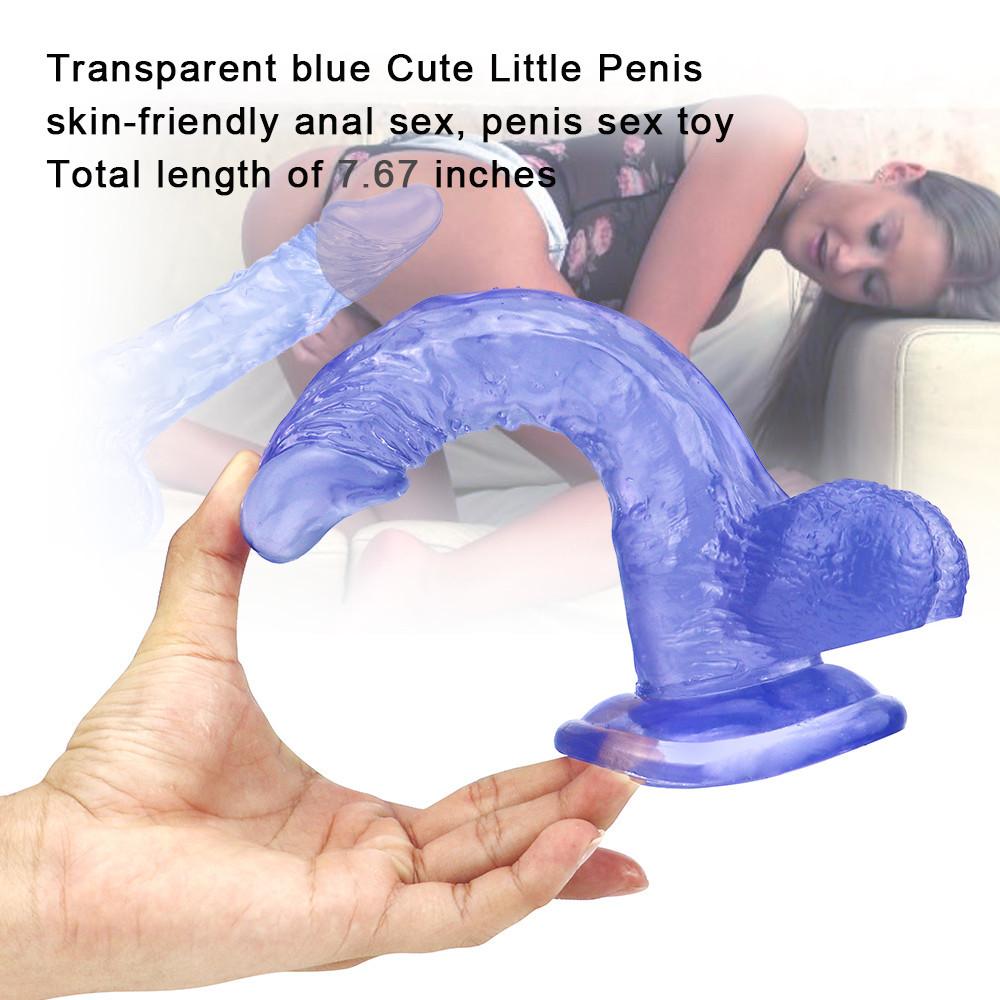 Dildo Adult Toys Erotic Soft Strong Suction Cup Dildo Anal Butt Plug Realistic Penis G-spot Orgasm Sex Toys for Woman  Adult Toy
