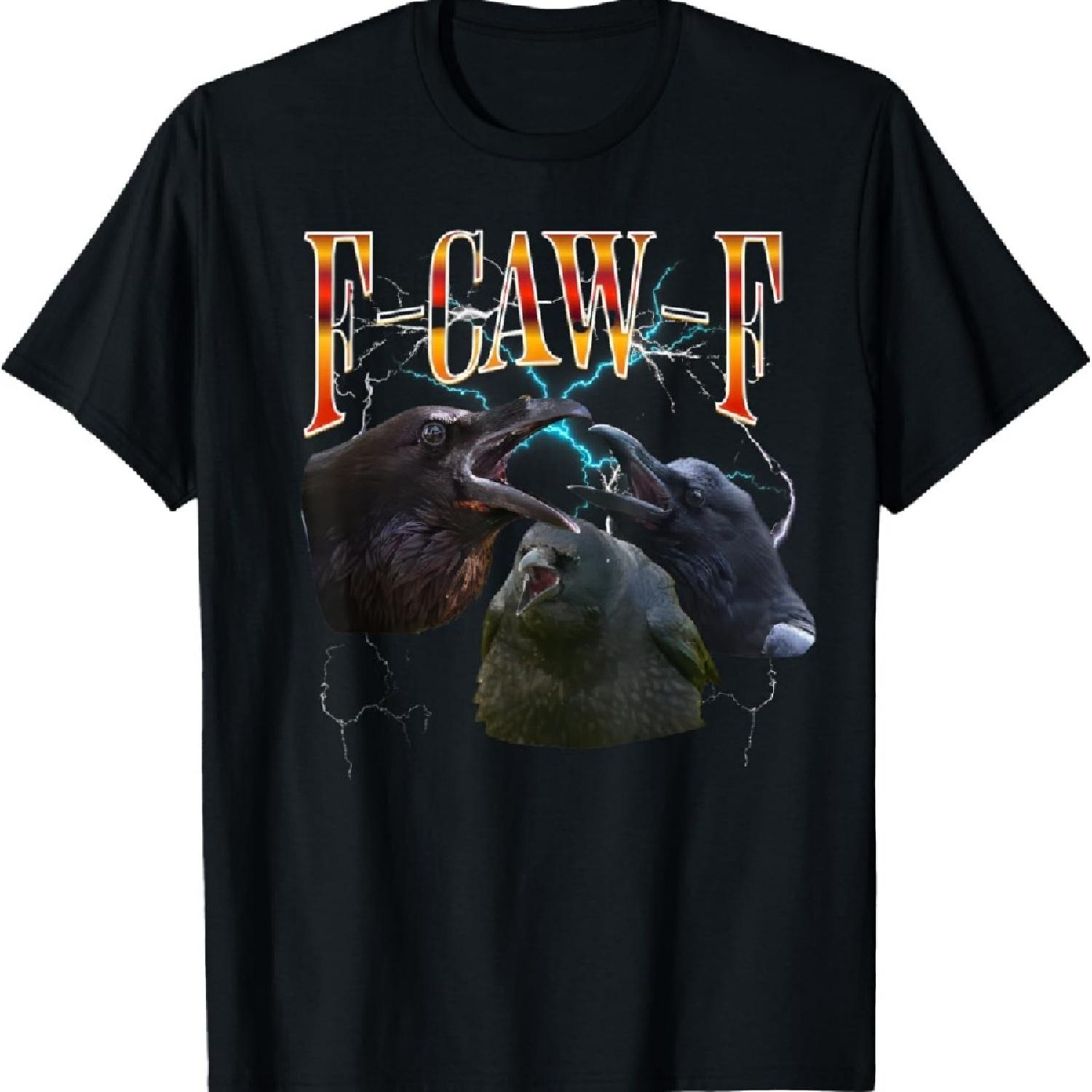 

F-Caw-F T-Shirt XXXXXL чёрный
