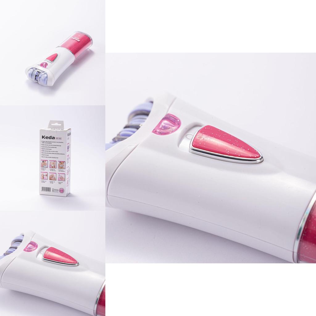 Keda190 Electric Ladies Hair Removal Device With Led Light For Full Body Grooming