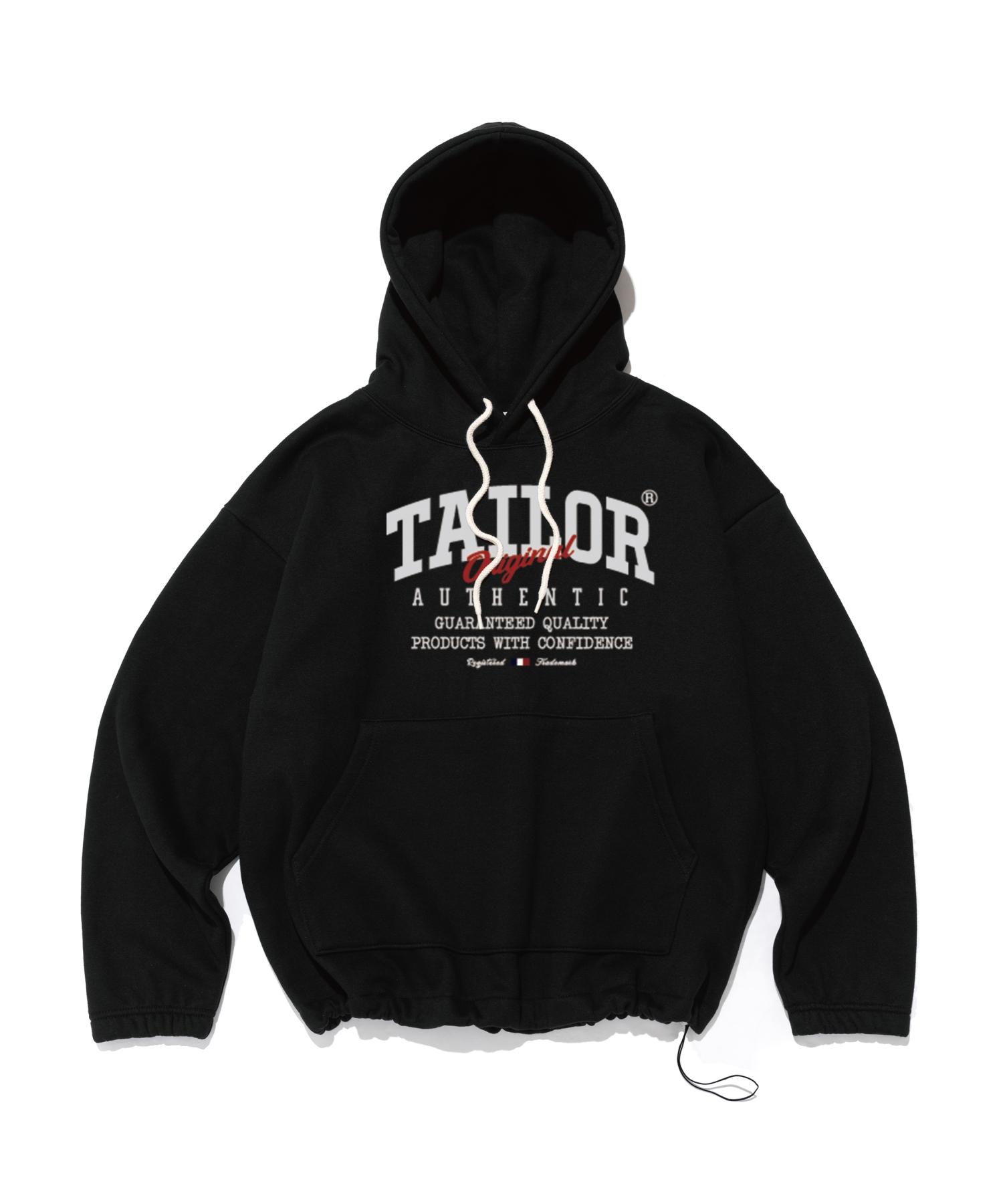 Taylor Studio Original Authentic String Hoodie (Black) Brushed 01