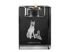 Laekenois Belgian Shepherd Dog – Candle Holder with Dog Photo, Crystal Tealight Holder |