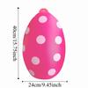 PVC Material Easter Party Decoration Heavy-Duty Plastic Inflatable Easter Egg  Children Favor