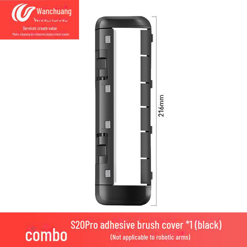 Suitable Accessories: Side Brush and Dust Bag for Dreame S20 Pro/S20 Robotic Arm Sweeper