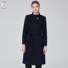 Thickened Wool Work Coat with Down Lining