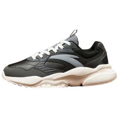 Modne Wszechstronne Antypoślizgowe Trwałe Niskie Buty Casual Męskie sneaker Czarny Szary 912418854-8