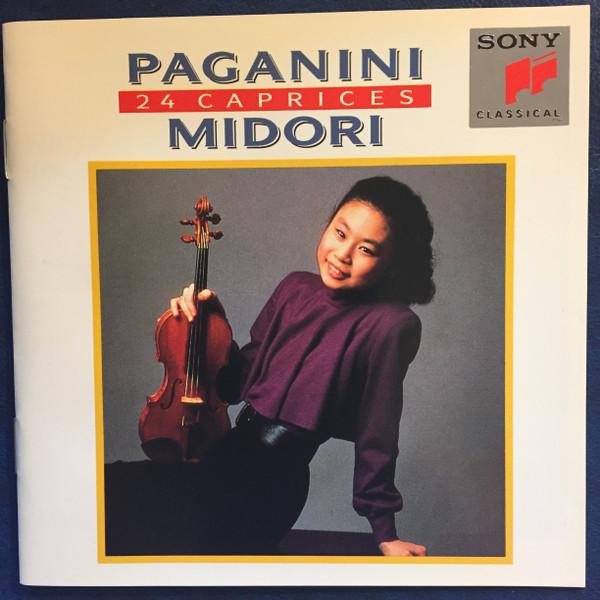 

CD MIDORI - Paganini;24 Capricci SK44944 Sony Classical 1992 US Classical Used