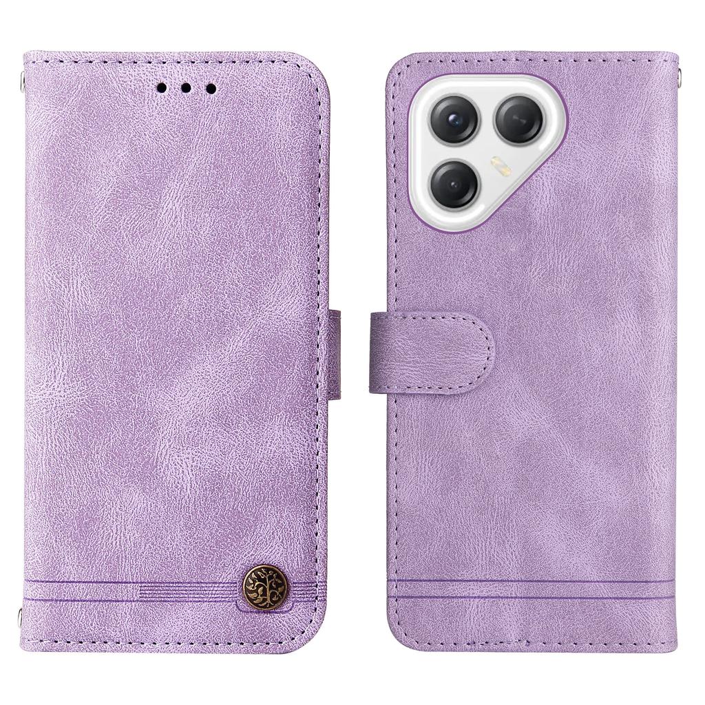 For TECNO Pova 7 Ultra 5G Leather Wallet Cases Skin Touch Phone Cover Stand with Strap