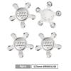 4pcs 60mm 61mm 68mm 69mm 135mm Car Styling R1 Wheel Center Cap Hub Covers Badge for A3 A4 A5 A6 A7 A8 S4 Auto Accessoriesv1