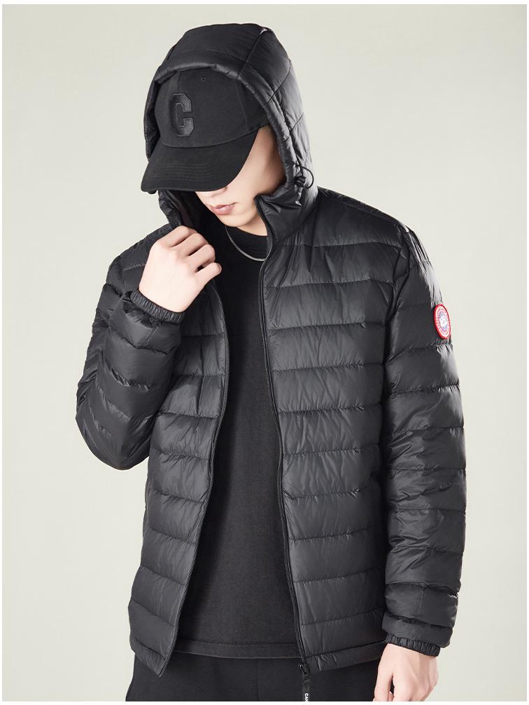 Chaleco Ligero de Plumas Unisex Big Goose Negro - Colección Otoño/Invierno 2025