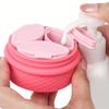 Silicone Beauty Dispenser Box Portable Eye Cream Facial Oil Dispenser Box Travel Supplies Dispensing Bottle