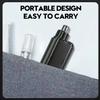 2 In 1 Electric Portable Ear And Nose Hair Trimmer Clipper 2026 Professional Painless Portable Eyebrow For Men