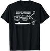 Grappige Diagram T-shirt: Voortstuwing Kernonderzeeër