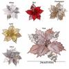 Handmade Artificial Flower Oranment Mixed Leaves Xmas Decorative Flowers  Home Decor