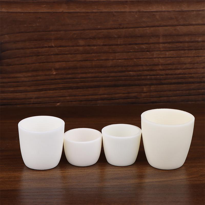 1 ks vysokoteplotní 1600°C hliníková kelímek korundový kelímek 3ml-100ml 99% hliníková popelnicový kelímek bez víka pro experiment