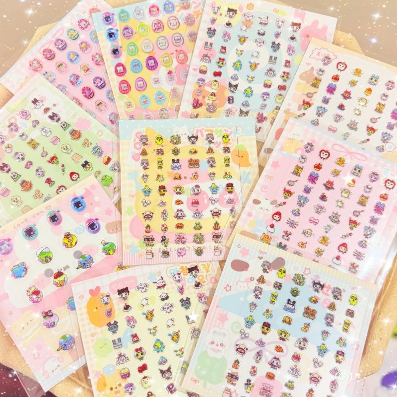 Uni Stickers Character Stickers Angel, Devil Carnival Fairy Tale World Dlc Character Dessert Stickers Cute Gifts