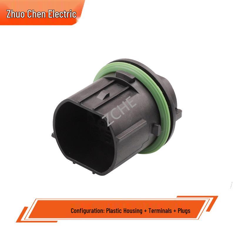 14-Pin Waterproof Male & Female Connector Plug, 14-Hole, Model DJ7148Y-1.5-3.5-11/21