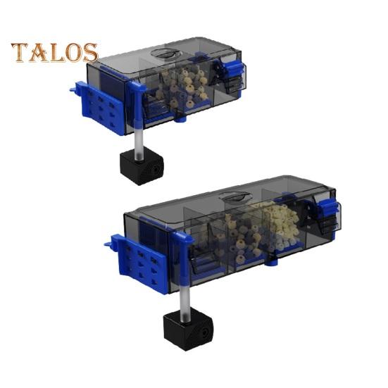 Filtr do akwarium Filtr wielowarstwowy do akwarium z natlenianiem wodospadowym Cichy system filtracji do akwariów 50L/90L