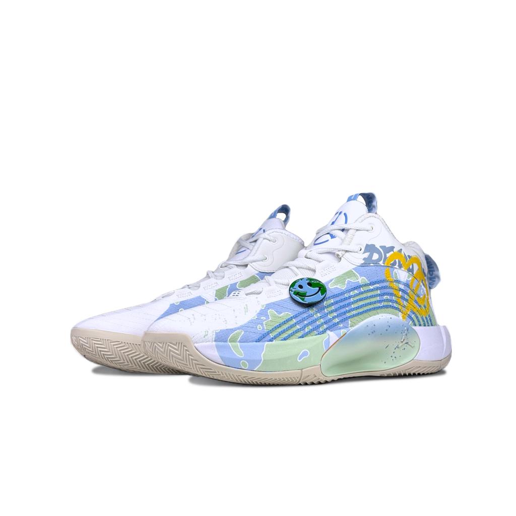 Jordan Jumpman 2021 Explosion Plan, Love Earth Cushioning, Wear Resistant Mid top Basketball Shoes Men's Blue FD9908-141(Team522-)