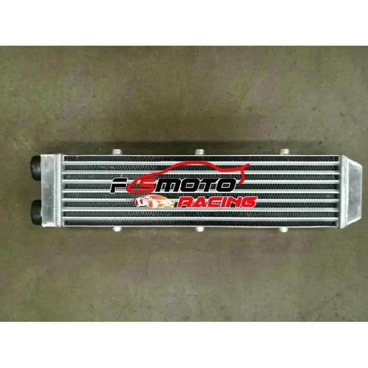 Universal FMIC Aluminum Intercooler 660x140x70mm 2 50mm Inlet Outlet for Delta Fin Design One Sided