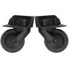 1 Pair 360° Swivel Suitcase Wheels Easy Installation Replacement Wheels  Travel Suitcase