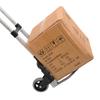 Aluminium Folding Hand Truck Trolley, Heavy Duty Foldable Sack Cart with Adjustable Telescoping Handle, 70KG Load Capacity