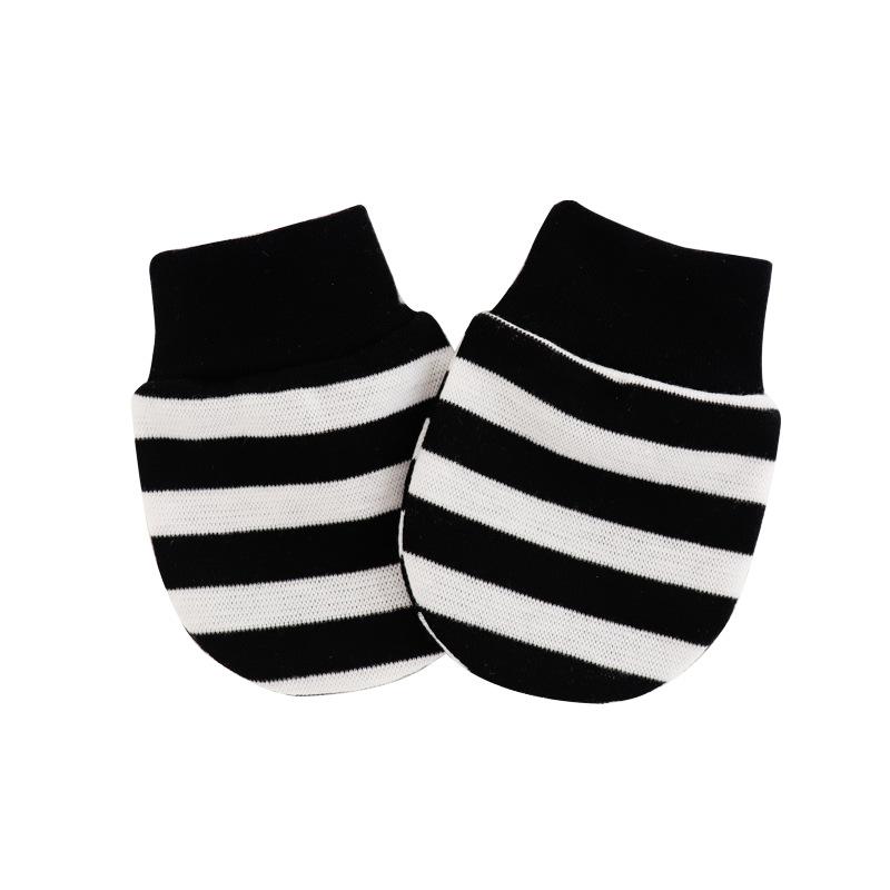 2PCS Baby Anti Scratching Soft Cotton Gloves Newborn Protection Face Scratch Anti-Grab Mittens Kids Infant Handguard Supplies