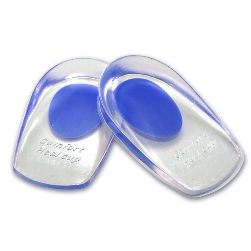 Medical Silicone Heel Pad - Relieves Plantar Pain, Inflammation, Achilles Tendon Issues & Provides Height Boost