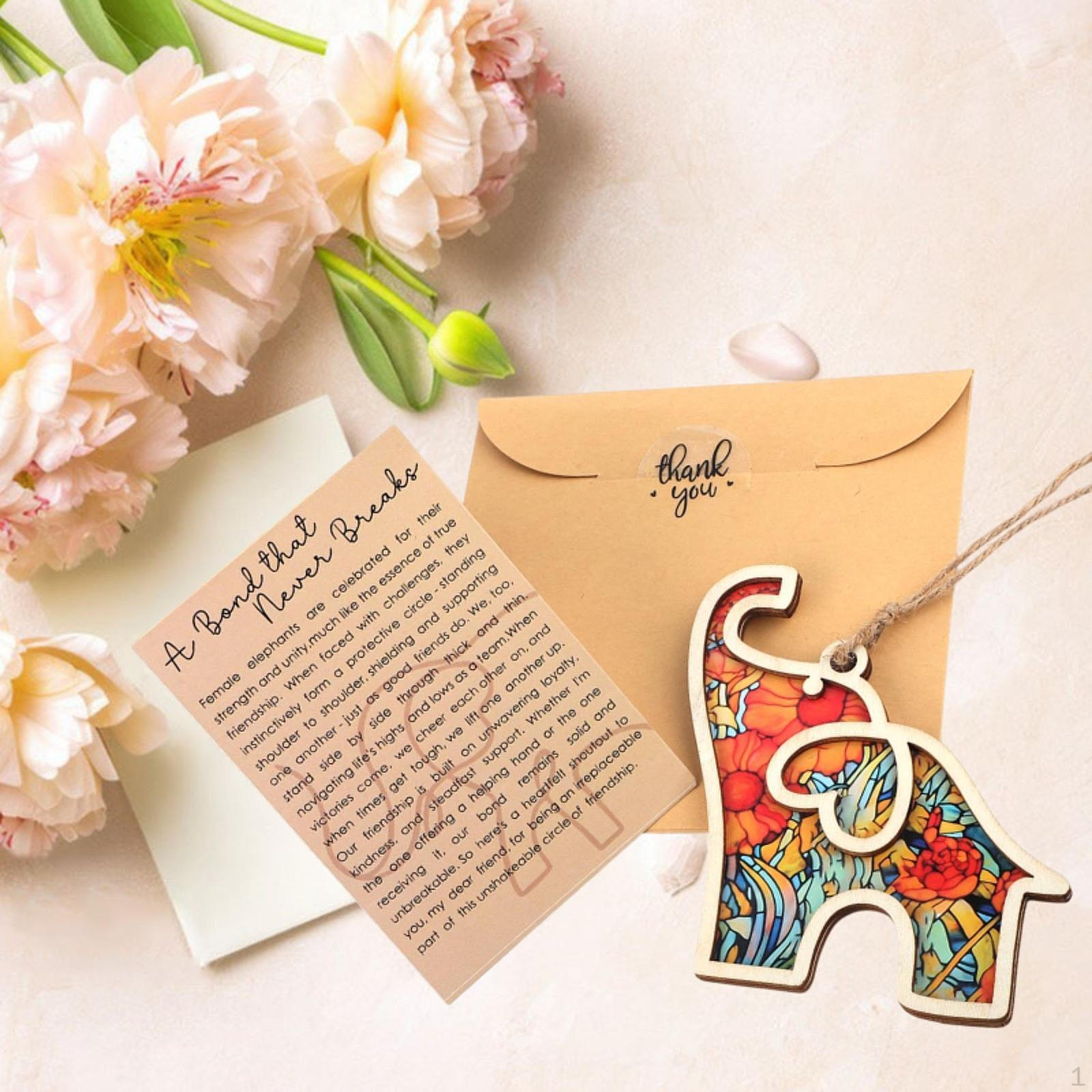 

Пасхальная корзина с наполнителем в виде слона, подарок с открыткой для друзей