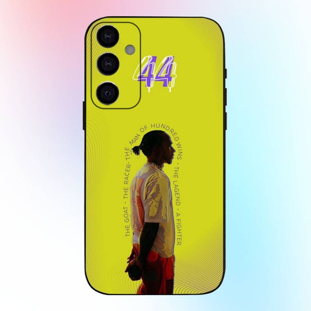 

L-Lewis H-Hamilton-44 Phone Case For Samsung Galaxy A73,A72,A71,A70,A53,A52,A51,Others Soft Black Cover Samsung a73 5g