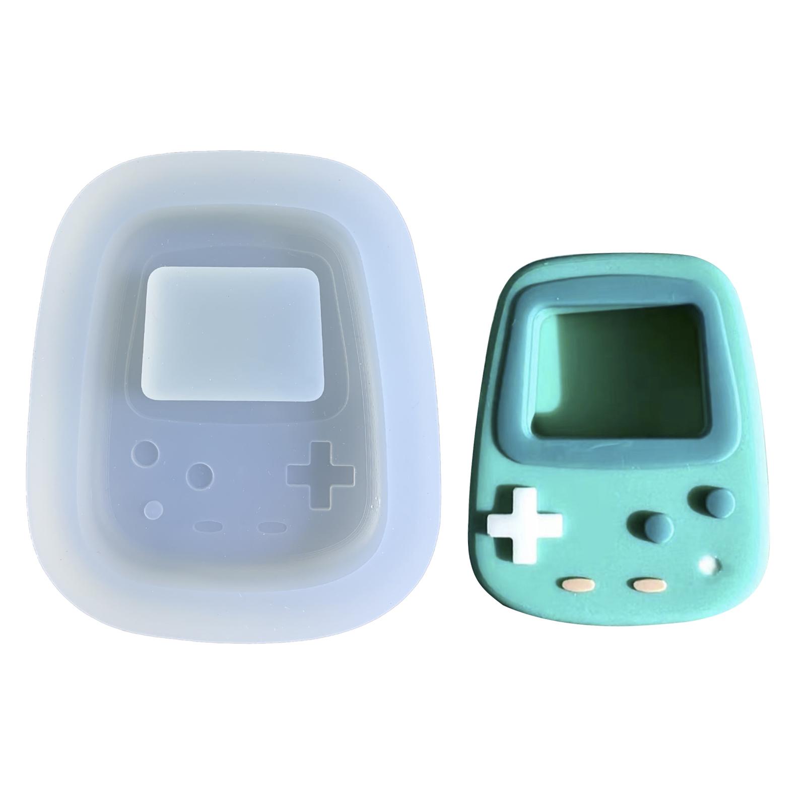 Glossy Silicone Decoration Molds Pedometer Ornament Keychain Mold DIY Pendant Jewelry Epoxy Resin Crafting Molds 1
