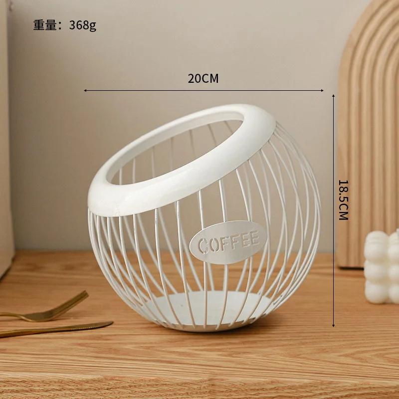 Creative Espresso Capsule Holder Container Counter Coffee Pod Holder Snack Fruit Organizer kitchen Accessories House Decor