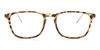 Full Rim Rectangle Tortoise Smartbuy Collection Coast Cp144e Fashion Unisex Eyeglasses