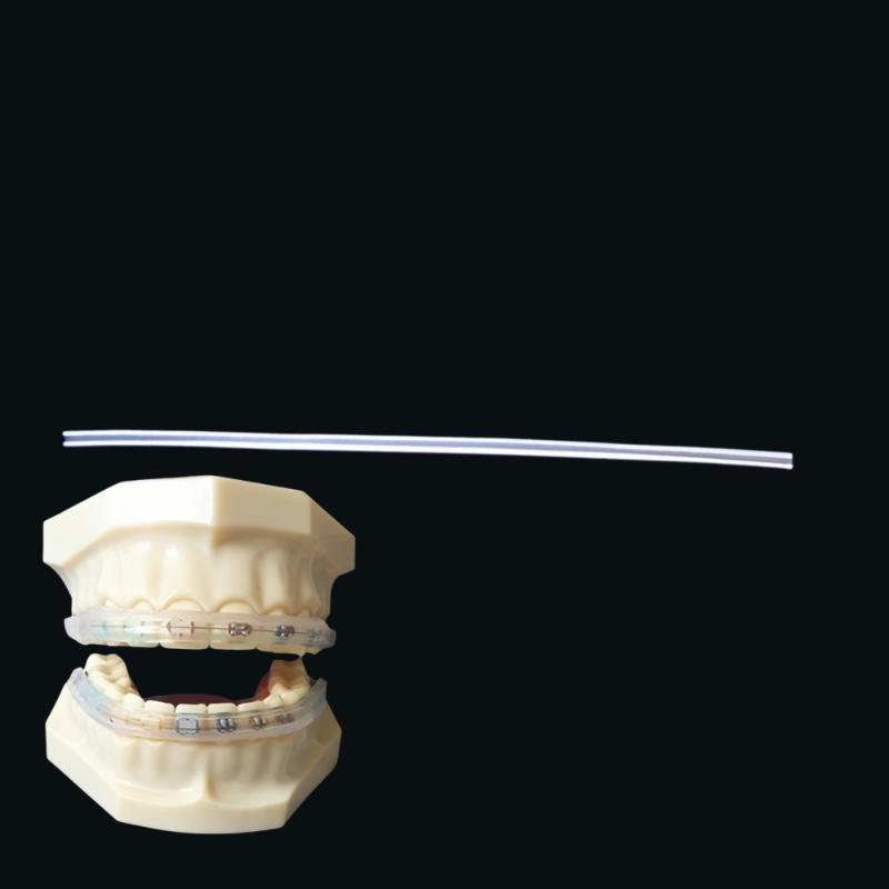 Dental Bracket Protector Sleeve for Braces Soft Cushioning Strip Reduce Scratch Lip Cover Use for Teenagers Office School 2/4Pcs