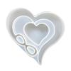 Picture Frame Resin Mold,Heart Silicone Mold for Epoxy Resin,Epoxy Casting Mold DIY Photo Frame Art Crafts Home Decors
