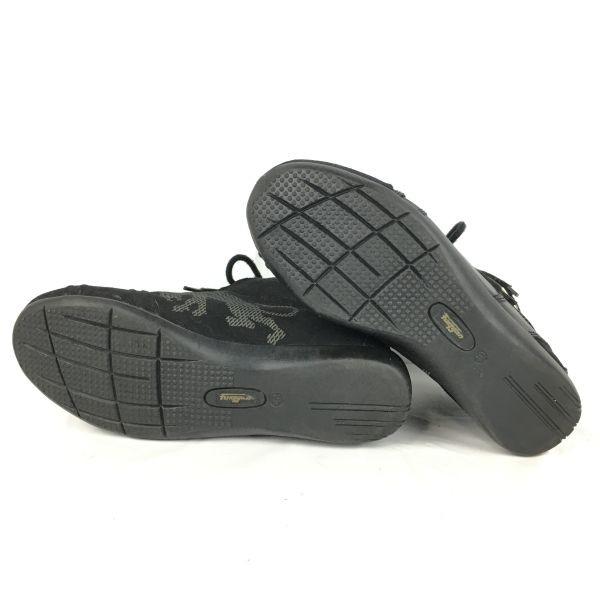 Furygan Sympatex On-Road Motorcycle Short Boots 40 25.0 Black(USED)