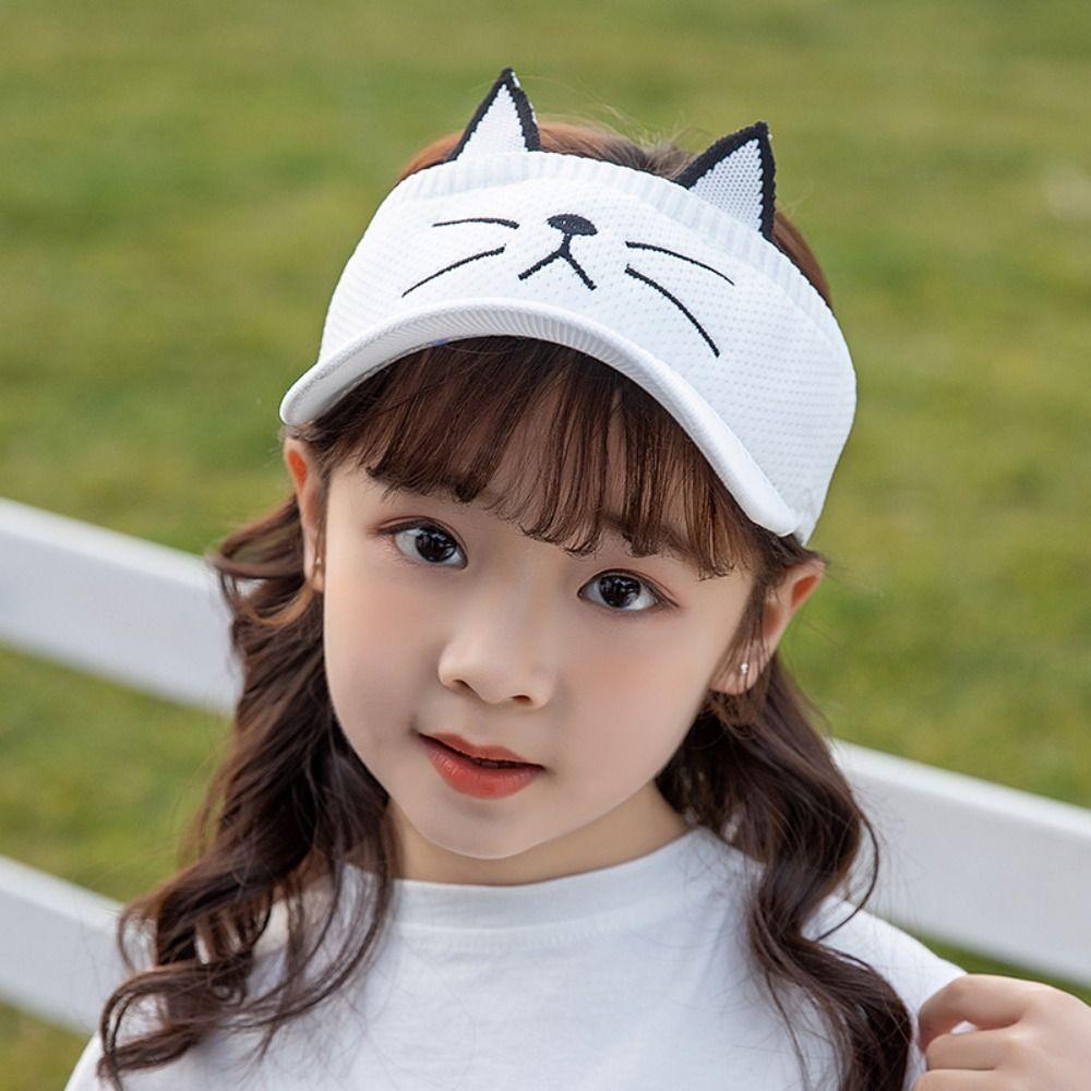 Summer Baby Sun Hat Cartoon Empty Top Hat Clearance UV Cap  Boy Girl Accessory
